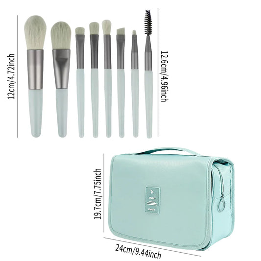 Beauty Tools Set Complete Makeup Brush & Puff Kit