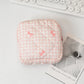 Heart Print Sanitary Napkins Storage Bag Feminine Period