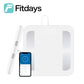 Fitdays Smart 8 Electrodes Body Fat Weight Scale