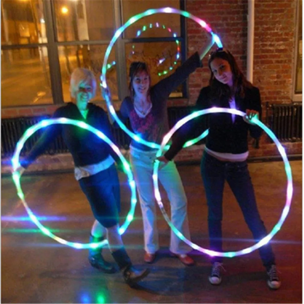 LED Colorful Fitness Circle Performing Arts