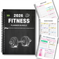1PC Fitness Planner Bundle-Fitness Journal Workout Log