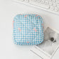 Heart Print Sanitary Napkins Storage Bag Feminine Period