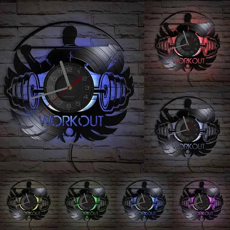 Fitness Wall Clock