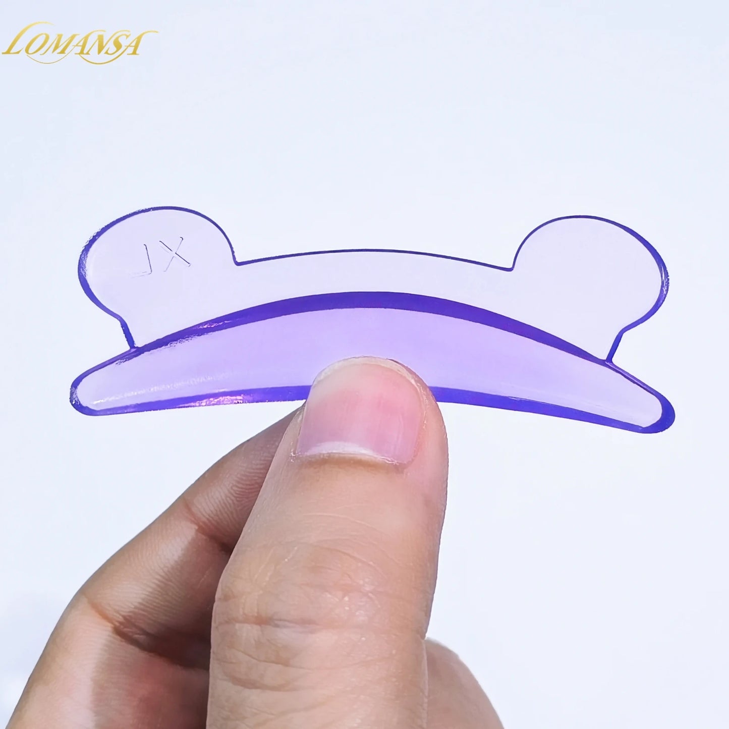 Lomansa 5 Pairs L Curl Silicone Eyelash Perm Pads