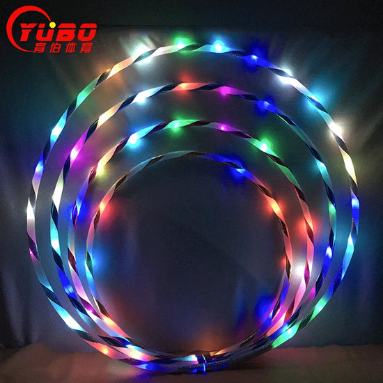 LED Colorful Fitness Circle Performing Arts