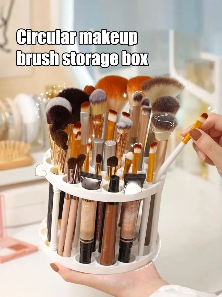 Makeup Brush Storage Rack Desktop Cosmetics Storage Rack