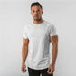 Fitness T-Shirt Men Bodybuilding Short Sleeve Sport Running