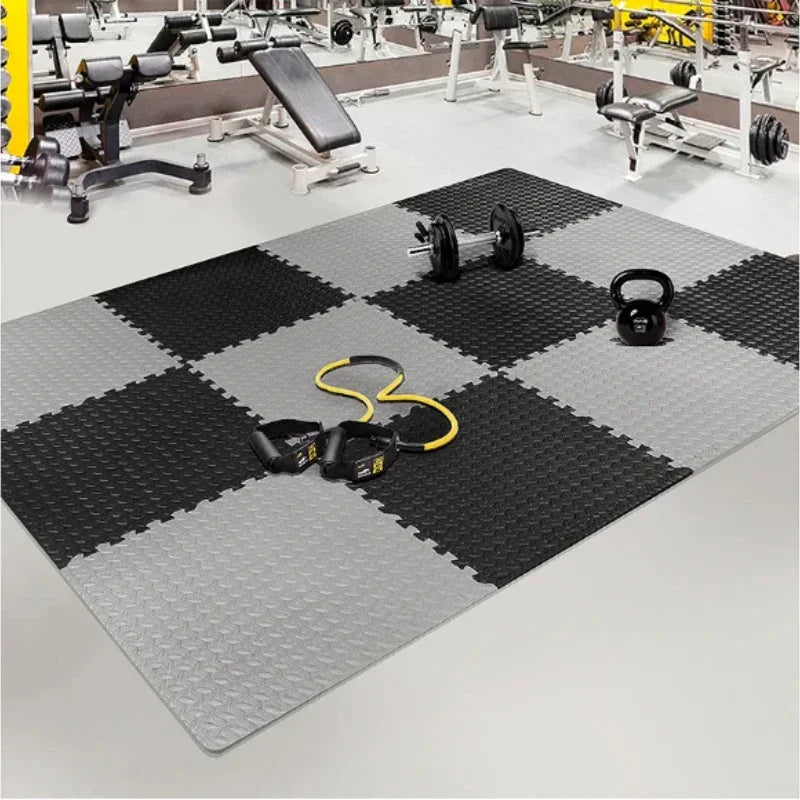 Fitness Floor Mat Foam Non-Slip Protection Tiles