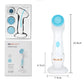 3 In 1 Electric Cleansing Brush Vibrations Facial Cleaner