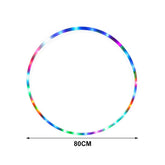 LED Colorful Fitness Circle Performing Arts