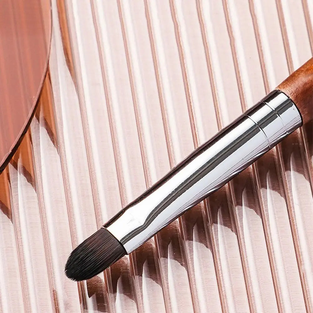 Lip Gloss Brush with Protective Cap Cosmetic Brush