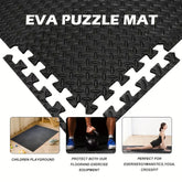 Fitness Floor Mat Foam Non-Slip Protection Tiles