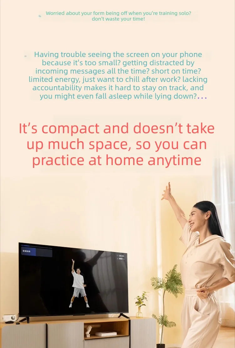 Fitness Magic Box AI Intelligent Somatosensory Exercise