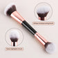 Dual-Ended Makeup Brush Blending & Blush Tool