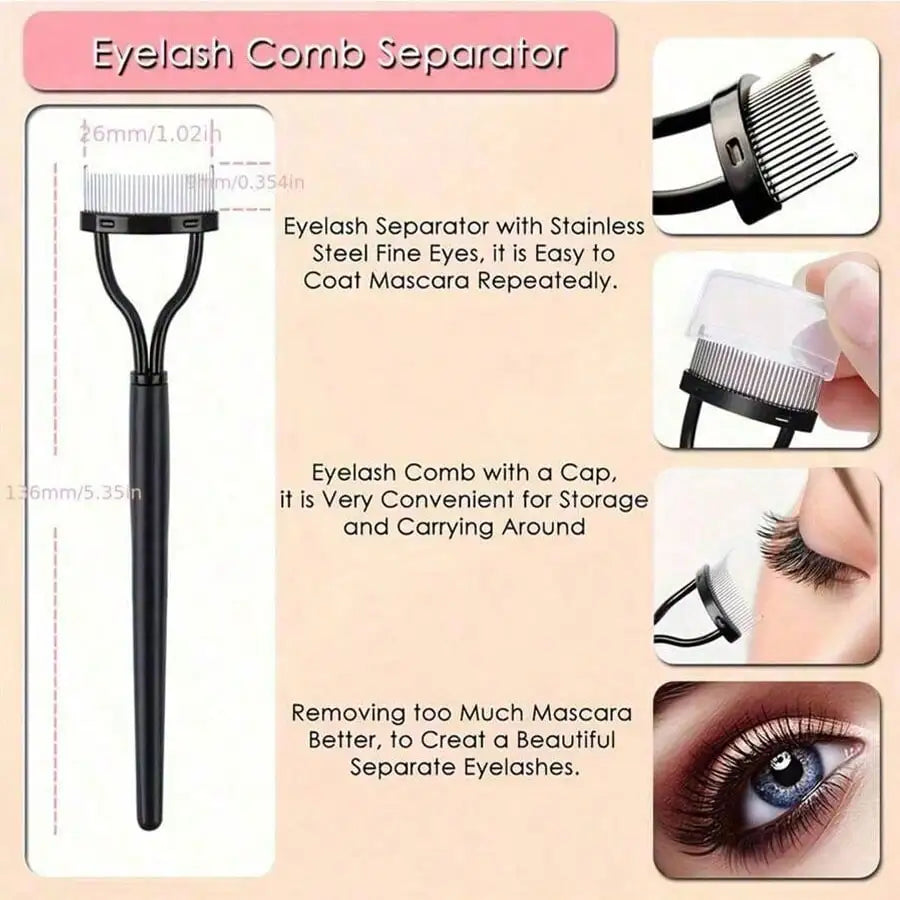 11-In-1 Eyelash Grooming Kit Includes Eyelash
