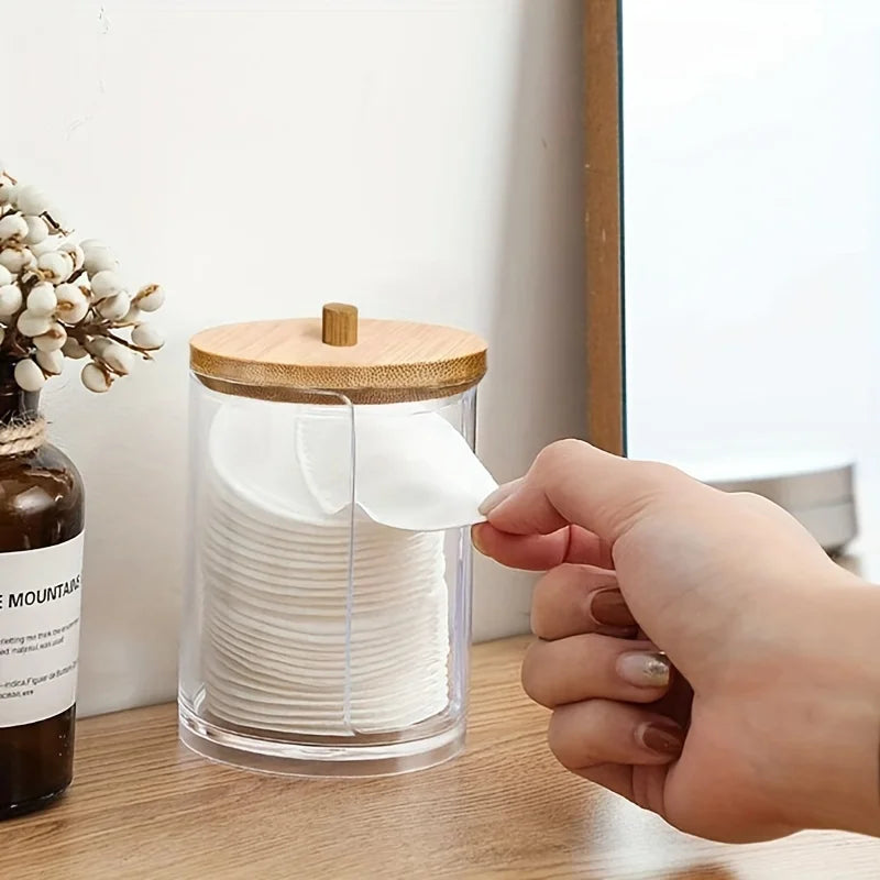12 Pcs Makeup Organizer Round Clear Acrylic Makeup