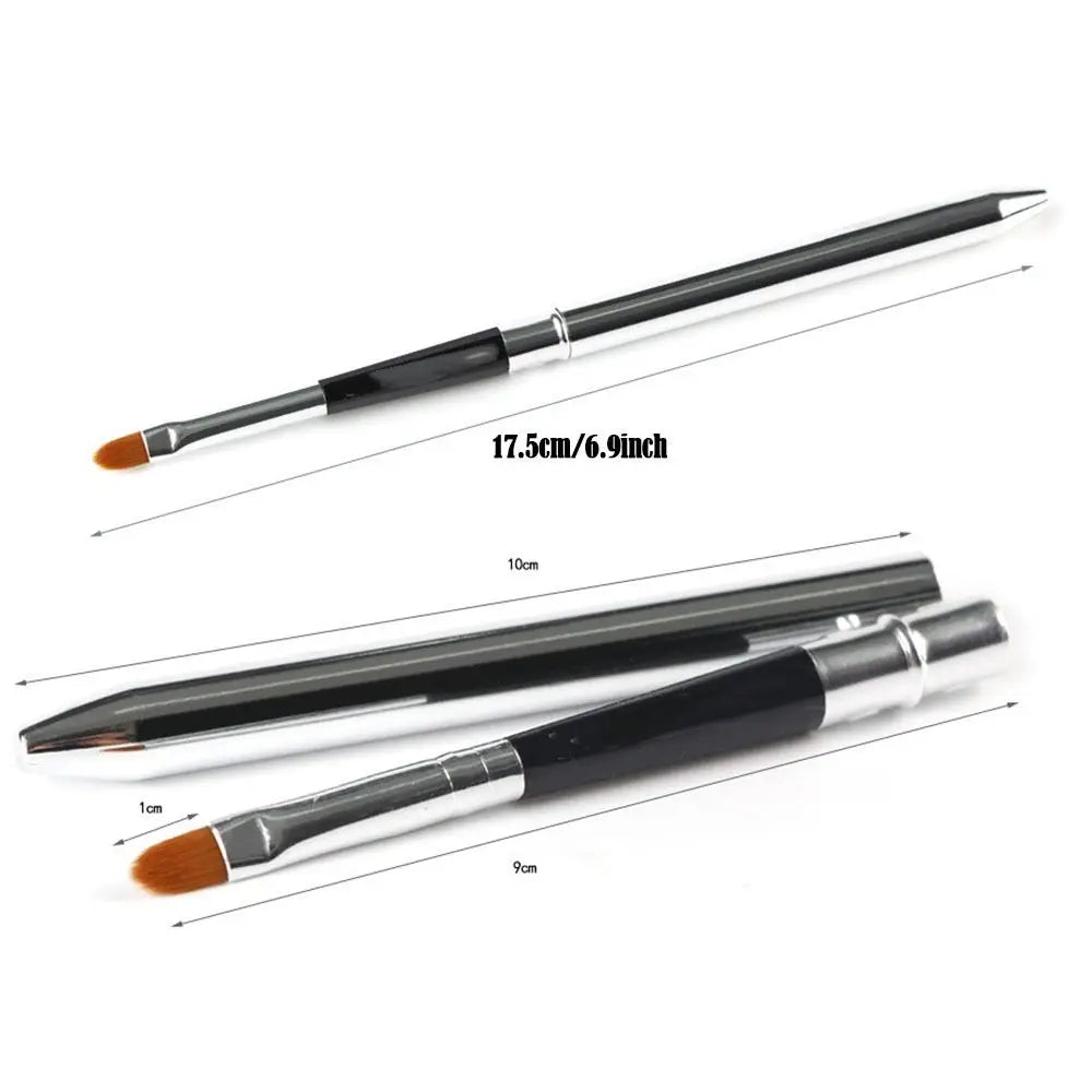 Lip Gloss Brush with Protective Cap Cosmetic Brush