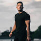 Fitness T-Shirt Men Bodybuilding Short Sleeve Sport Running