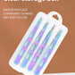 4pcs Eyebrow Tweezers Set - Professional Precision for Brow