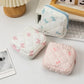 Heart Print Sanitary Napkins Storage Bag Feminine Period