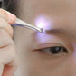 Stainless Steel Eyebrow Clip with LED Light
