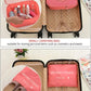6 PcsSet PinkBlueGrey Travel Storage Bag