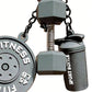 Fitness Keychain Cute Dumbbell Gym Accessory Gift