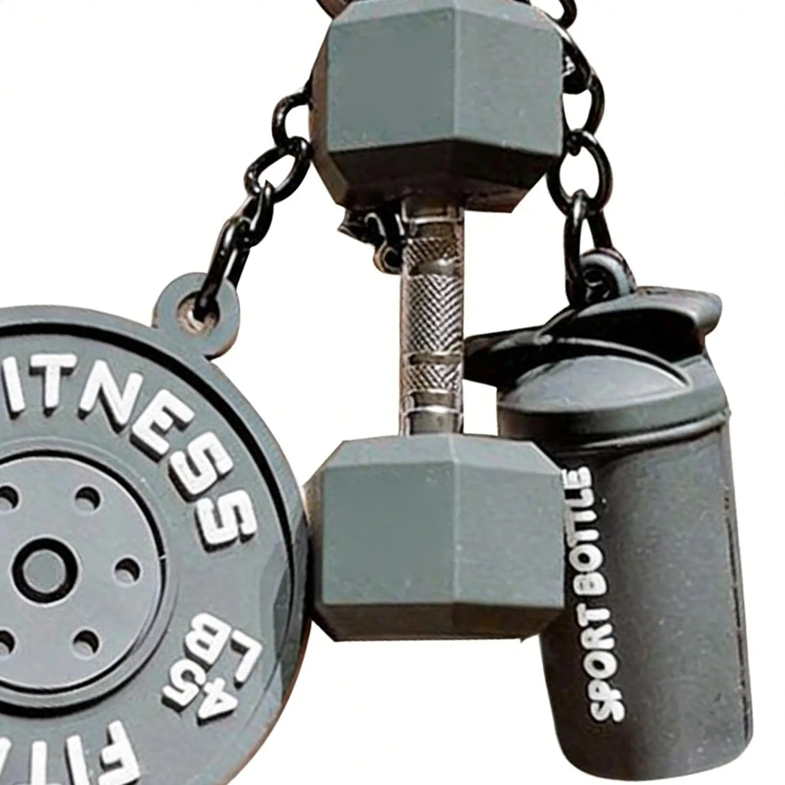 Fitness Keychain Cute Dumbbell Gym Accessory Gift