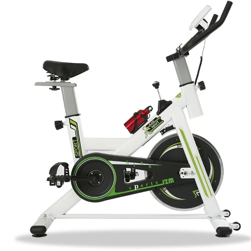 Indoor Cycling Bike with Magnetic Flywheel & LCD Monitor