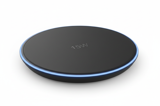 Wireless Charger Pad - 15W Fast Qi Charging