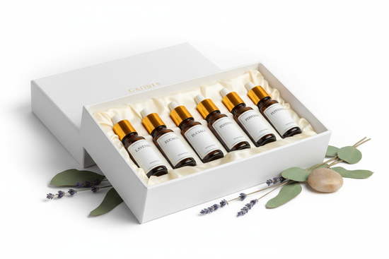 Aromatherapy Essential Oil Set - 6 Pack Pure Oils