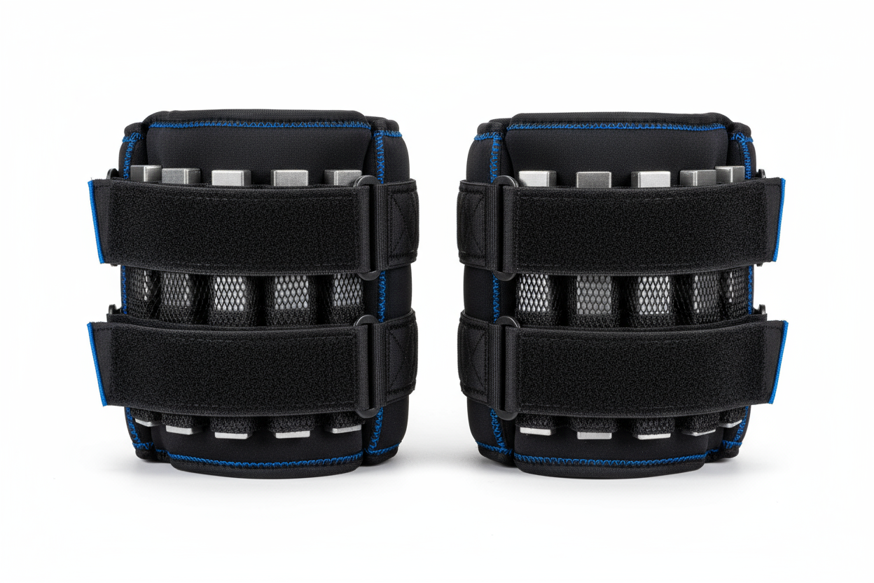 Ankle Weights Set - Adjustable Wrist & Leg Weights