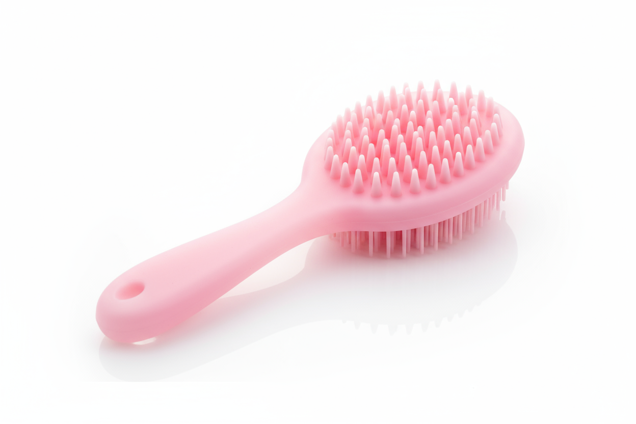 Exfoliating Body Scrubber - Silicone Back Brush